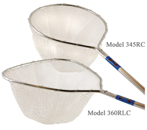 Ranger Nets Completely Hook Free Rubber Net - Hoop Size: 20 x 20 - Handle  Length: 29-45 - Hoop Shape: Pear-D